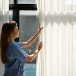 Limpieza de cortinas